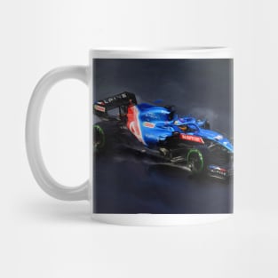 Alonso - Wet Race in Turkey Mug